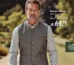 Galeria Alpenfeeling Herren-Weste Angebot