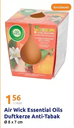 Action Air wick essential oils duftkerze anti-tabak Angebot