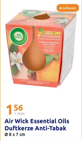 Action Air wick essential oils duftkerze anti-tabak Angebot
