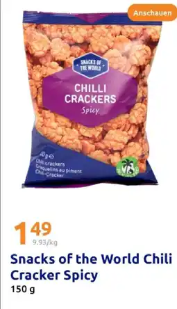 Action Snacks of the world chili cracker spicy Angebot