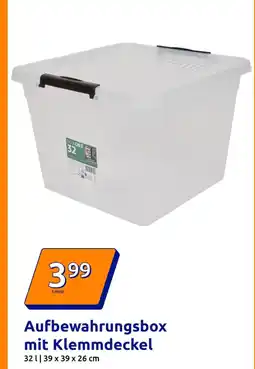Action Aufbewahrungsbox mit klemmdeckel Angebot