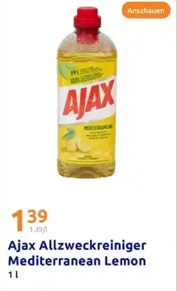 Action Ajax allzweckreiniger mediterranean lemon Angebot