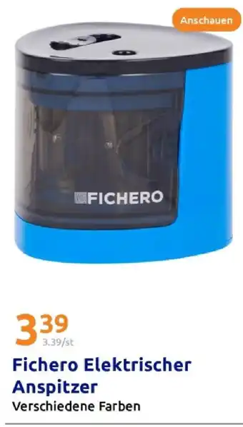 Action Fichero elektrischer anspitzer Angebot