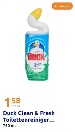 Action Duck clean & fresh toilettenreiniger Angebot