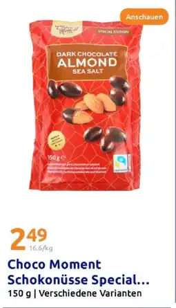 Action Choco moment schokonüsse special Angebot