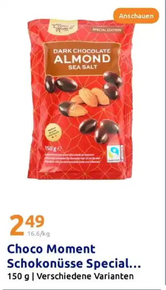 Action Choco moment schokonüsse special Angebot