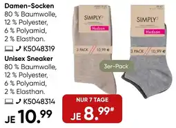 Galeria Hudson Damen-Socken Angebot