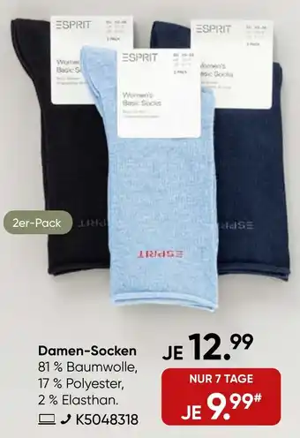 Galeria ESPRIT Damen-Socken Angebot