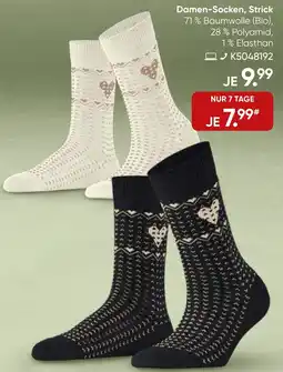 Galeria ESPRIT Damen-Socken, Strick Angebot