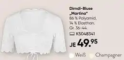 Galeria Dirndl-Bluse ,,Martina" Angebot