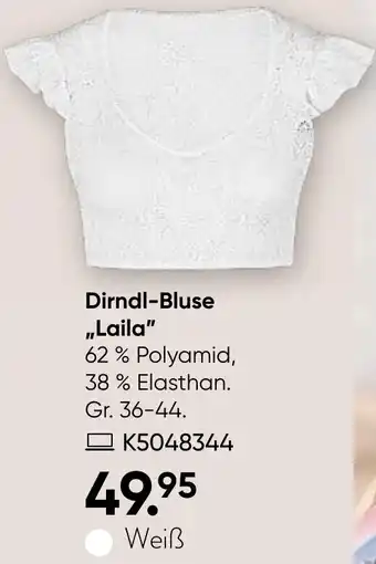 Galeria Dirndl-Bluse „Laila" Angebot