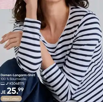Galeria Damen-Langarm-Shirt Angebot