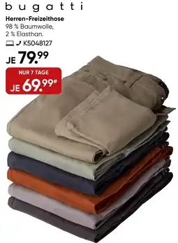Galeria bugatti Herren-Freizeithose Angebot