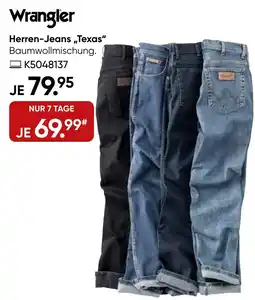 Galeria Wrangler Herren-Jeans ,,Texas" Angebot