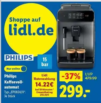 Lidl PHILIPS Kaffeevollautomat Angebot