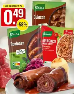 WEZ Knorr Fix-Produkte Angebot