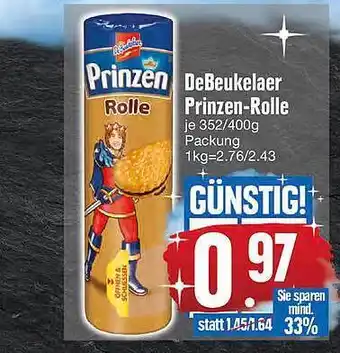 Edeka DeBeukelaer Prinzen-Rolle Angebot