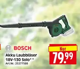 Herkules Baumarkt BOSCH Akku Laubbläser 18V-130 Solo Angebot