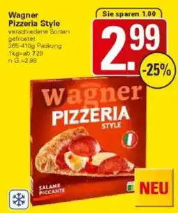 WEZ Wagner Pizzeria Style Angebot