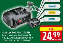 Herkules Baumarkt BOSCH Starter Set 18V 2,5 Ah Angebot