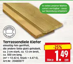 Herkules Baumarkt Terrassendiele Kiefer Angebot
