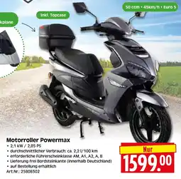 Herkules Baumarkt ALPHA MOTORS Motorroller Powermax Angebot