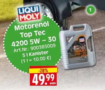 Herkules Baumarkt LIQUI MOLY Motorenöl Тор Тес Angebot