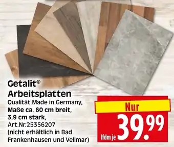 Herkules Baumarkt Getalit Arbeitsplatten Angebot