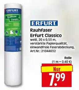 Herkules Baumarkt ERFURT Rauhfaser Erfurt Classico Angebot
