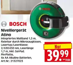 Herkules Baumarkt BOSCH Nivelliergerät Atino Angebot
