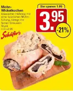WEZ Schäfer's Mohn- Wickelkuchen Angebot