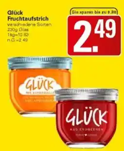 WEZ Glück Fruchtaufstrich Angebot