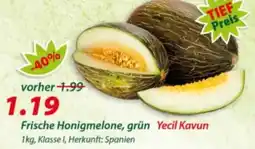 Hepsi-Markt Frische Honigmelone, grün Yecil Kavun Angebot