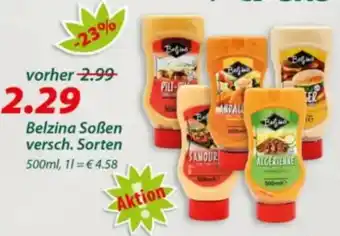 Hepsi-Markt Belzina Soße versch. Sorten Angebot