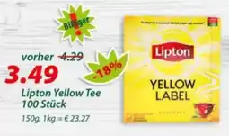 Hepsi-Markt Lipton Yellow Tee 100 Stück Angebot
