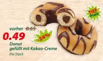 Hepsi-Markt Donut gefüllt mit Kakao-Creme Angebot