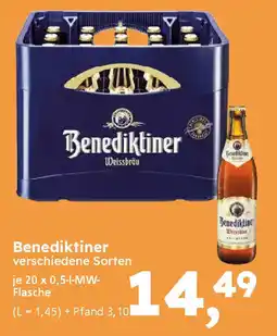 Globus Baumarkt Benediktiner Weissbräu Angebot