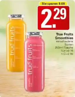 WEZ True Fruits Smoothies Angebot