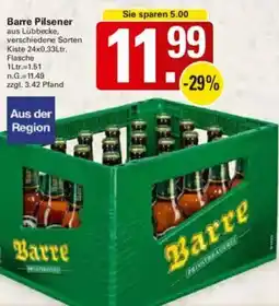 WEZ Barre Pilsener Angebot