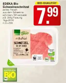 WEZ EDEKA Bio Schweineschnitzel Angebot