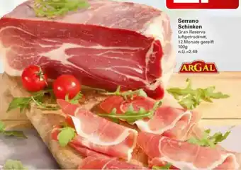WEZ Serrano Schinken Angebot
