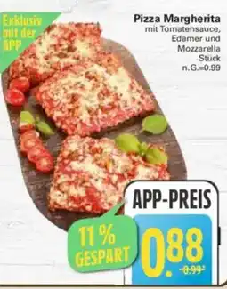 WEZ Pizza Margherita Angebot