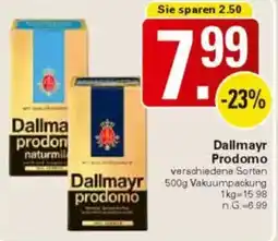 WEZ Dallmayr Prodomo Angebot