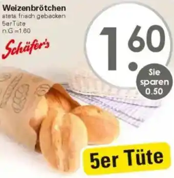 WEZ Weizenbrötchen Angebot