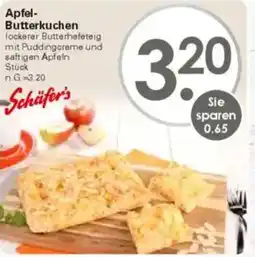 WEZ Apfel- Butterkuchen Angebot