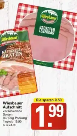 WEZ Wiesbauer Aufschnitt Angebot