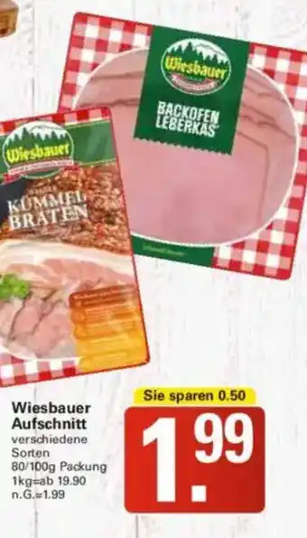 WEZ Wiesbauer Aufschnitt Angebot