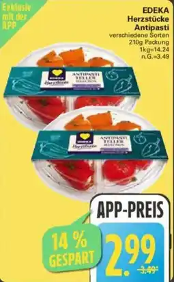 WEZ EDEKA Herzstücke Antipasti Angebot