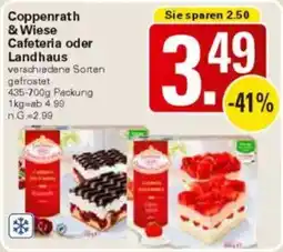 WEZ Coppenrath & Wiese Cafeteria oder Landhaus Angebot