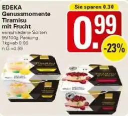 WEZ EDEKA Genussmomente Tiramisu mit Frucht Angebot